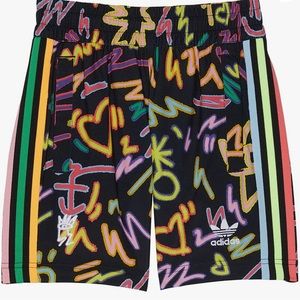 NWT adidas Originals Kids' Love Unites Shorts - kids Large
